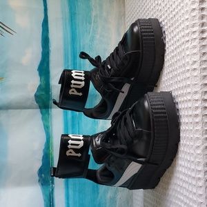 PUMA Fenty by Rihanna Creeper ankle Strap sneakers size 7.5